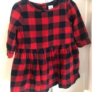 Toddler Buffalo Plaid Dress